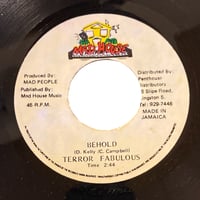 BEHOLD / TERROR FABULOUS (7インチレコード)