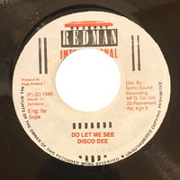 DO LET ME SEE / DISCO DEE (7インチレコード)