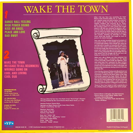 WAKE THE TOWN / TENOR SAW (LPレコード)