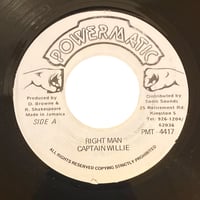 RIGHT MAN / CAPTAIN WILLIE (7インチレコード)