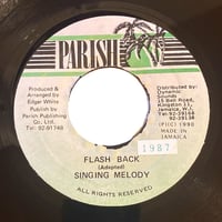 FLASH BACK / SINGING MELODY (7インチレコード)