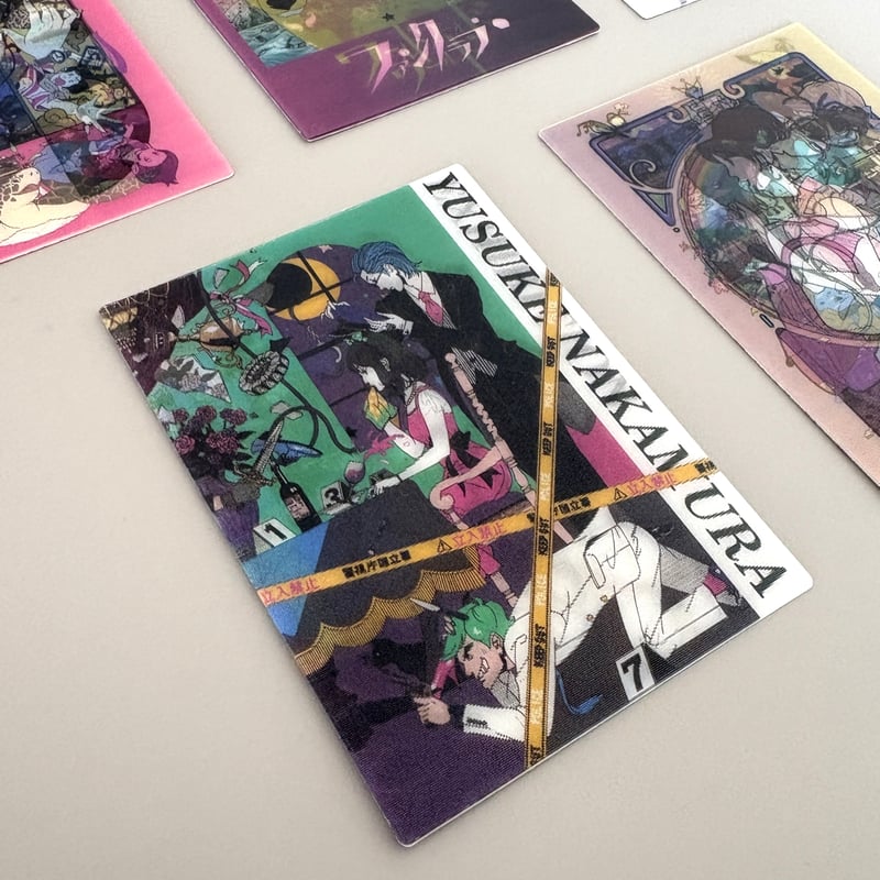 全5種】レンチキュラーステッカー | YUSUKE NAKAMURA GOODS