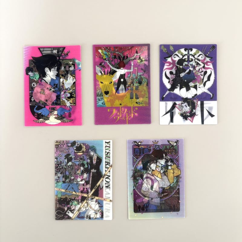 全5種】レンチキュラーステッカー | YUSUKE NAKAMURA GOODS