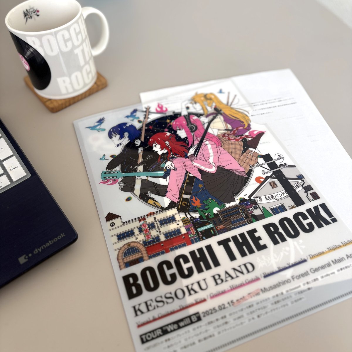 YMCK_Nakamura / Out Line 特典CD付き クリアファイルM（ぼっち・ざ・ろっく！） | YUSUKE NAKAMURA GOODS