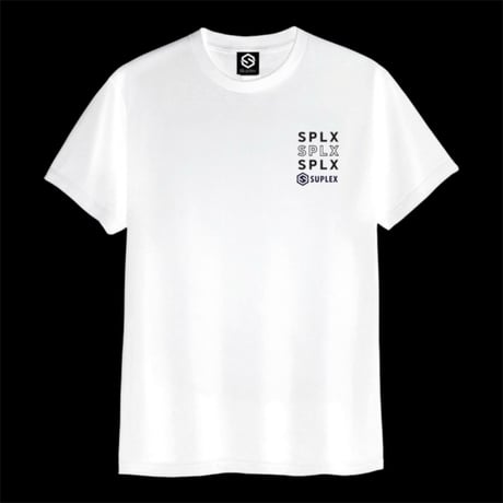 SPLX綿Tシャツ（ホワイト）5.6oz