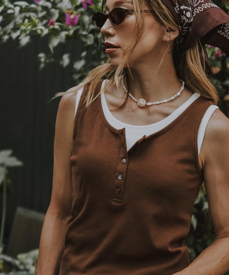 ROAM LAYERED HENLEY TANK