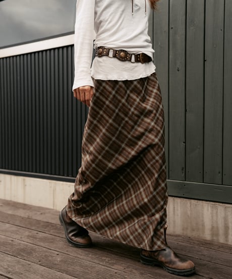 MOSSWOOD CHECK SKIRT