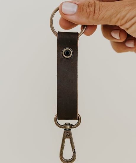 【予約販売】 WANDER LEATHER KEY RING