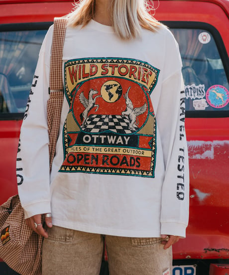 WILD STORIES LONG SLEEVE T-SHIRT