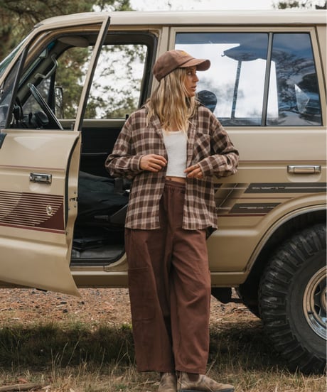 CHEF OTTWAY PANTS UNISEX - DARK BROWN