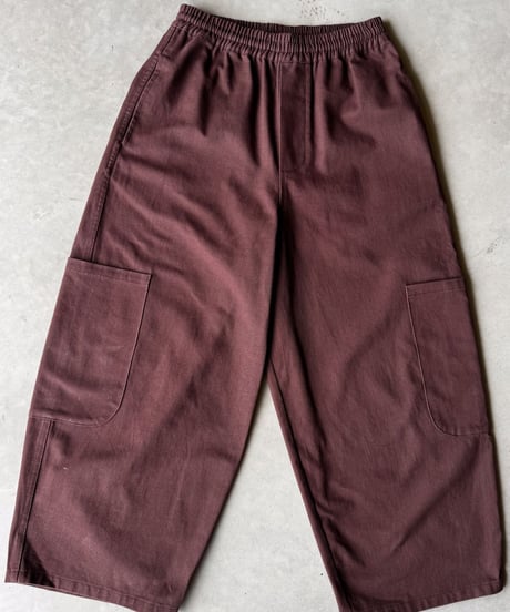 CHEF OTTWAY PANTS UNISEX - DARK BROWN