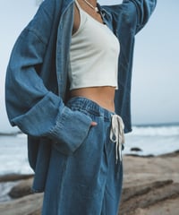 TIDELINE OVERSIZED DENIM SHIRT