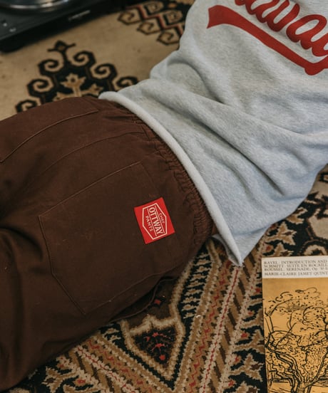 CHEF OTTWAY PANTS UNISEX - DARK BROWN