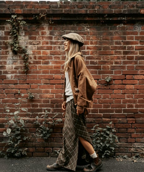 MOSSWOOD CHECK SKIRT