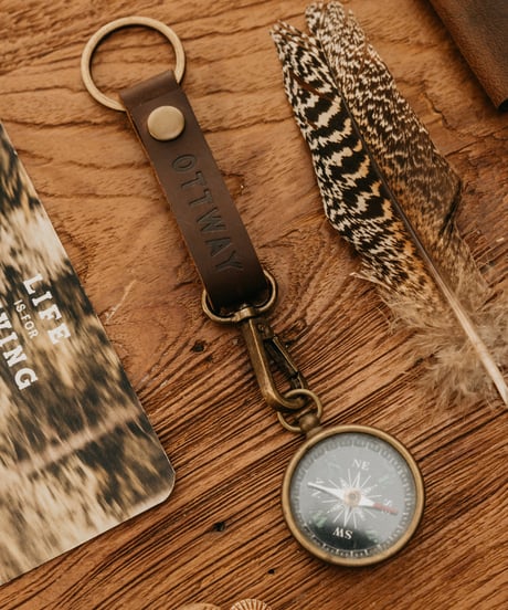 【予約販売】 WANDER LEATHER KEY RING