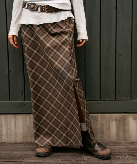 MOSSWOOD CHECK SKIRT