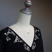 AKOYA three pearls necklace