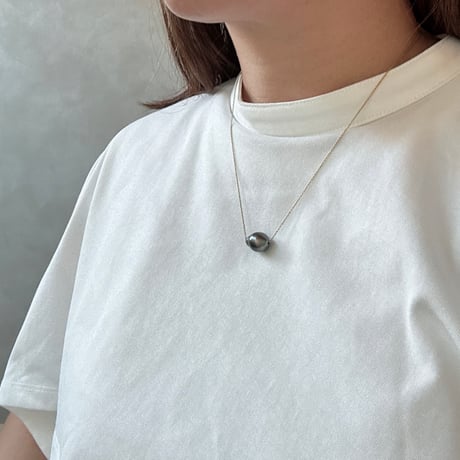 黒蝶真珠　バロックパール　ネックレス