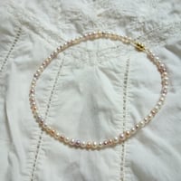 Yさまご専用　淡水パール　ナチュラルピンクマルチカラーネックレス