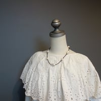 オイスターバロックパールのモノトーンネックレス