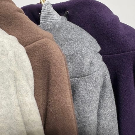予約商品！2026autumn/winter MG CT-26131-A ポーラーフリースフーディーmargaux vintage~
