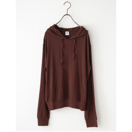 SOFT KNIT HOOD LONG SLEEVE TEE MNN-C-203　〜MANON〜