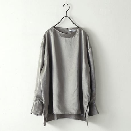 SATIN PULL OVER BLOUSE MNN-SH-340〜MANON〜