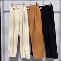 予約商品！2026autumn/winter MG PT-26136-Aウエストデザインタックパンツ~margaux vintage~