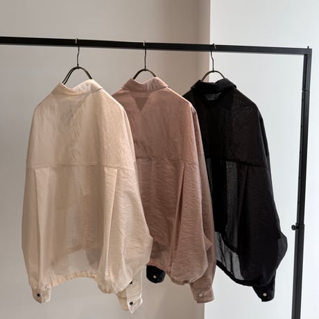 予約商品！２０２７spring！ORGANDY BIG SHT JKT MNN-JK-109〜MANON〜