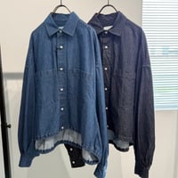 予約商品！２０２７spring！DENIM BIG SHT JKT MNN-JK-104〜MANON〜
