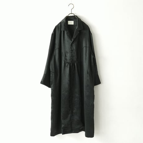 SATIN OPEN COLLAR ONEPIECE MNN-OP-131〜MANON〜