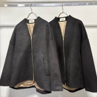 予約商品！2026autumn/winter MG CO-26130-A ジャギージップコート　~margaux vintage~