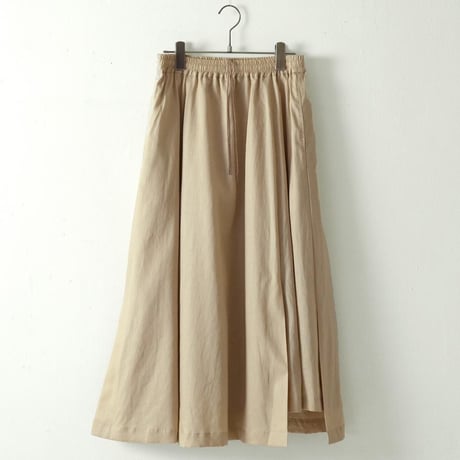 RAMIE/LYOCELL THREE VENT SKIRT MNN-SK-108〜MANON〜