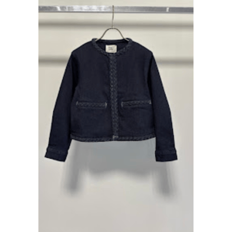 予約商品！2027ps 編みこみデニムジャケット　~margaux vintage~ MG JK-27009S