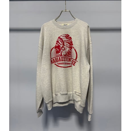予約商品！2026autumn/winter MG CT-26123-A ロゴスウェット　~margaux vintage~