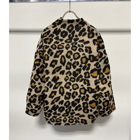 予約商品！2026autumn/winter MG CO-26128-A ジャギージップコートレオパード　~margaux vintage~