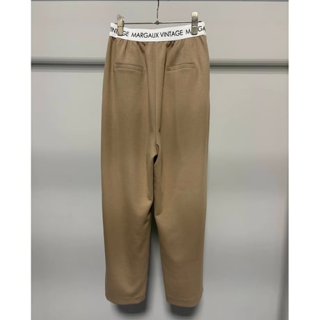 予約商品！2026autumn/winter MG PT-126141-A ロゴウエストタックパンツ~margaux vintage~