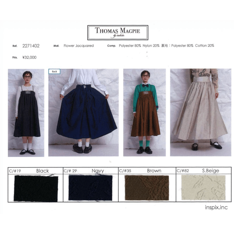 予約商品！2027spring THOMAS MAGPIE トーマスマグパイ2271402