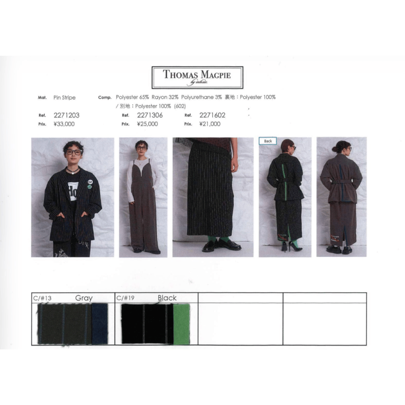 予約商品！2027spring THOMAS MAGPIE トーマスマグパイ2271306