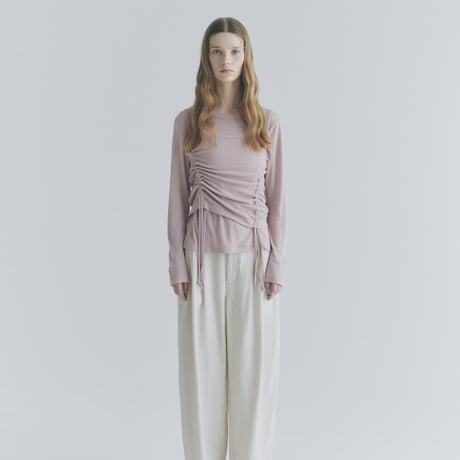 SUMMER WOOL MIX SPINDLE LS TEE MNN-C-210〜MANON〜
