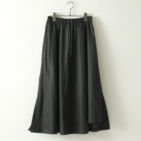 RAMIE/LYOCELL THREE VENT SKIRT MNN-SK-108〜MANON〜