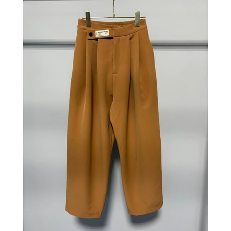予約商品！2026autumn/winter MG PT-26136-Aウエストデザインタックパンツ~margaux vintage~