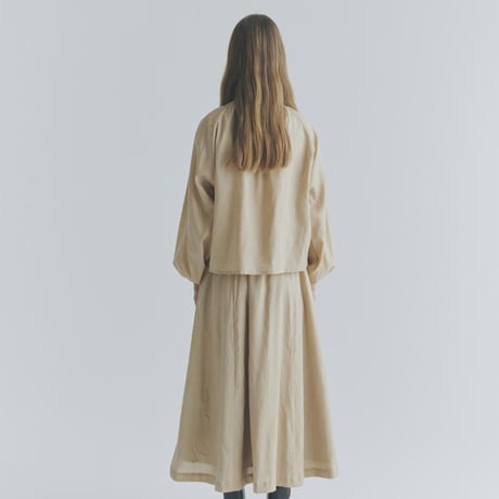RAMIE/LYOCELL GATHER PULLOVER BLOUSE MNN-SH-346〜MANON〜