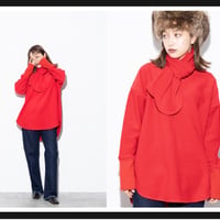 予約商品！2026autumn/winter MG CT-26125-A マフラー付き裏起毛プルオーバー　~margaux vintage~