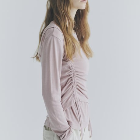 SUMMER WOOL MIX SPINDLE LS TEE MNN-C-210〜MANON〜
