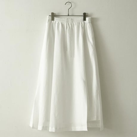 RAMIE/LYOCELL THREE VENT SKIRT MNN-SK-108〜MANON〜