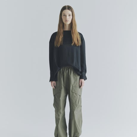 SATIN PULL OVER BLOUSE MNN-SH-340〜MANON〜