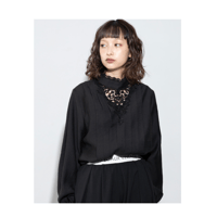 予約商品！2027ps レースブラウス~margaux vintage~ MG BL-27004-S
