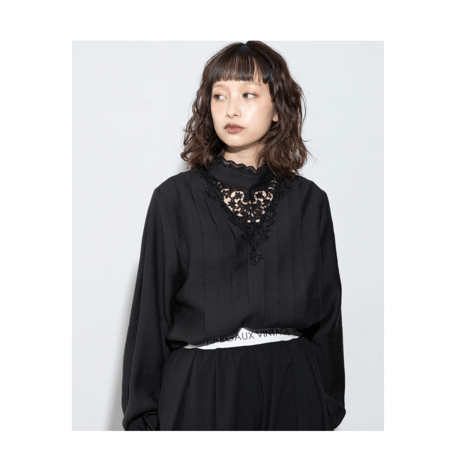 予約商品！2027ps レースブラウス~margaux vintage~ MG BL-27004-S