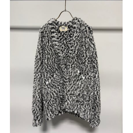 予約商品！2026autumn/winter MG KN-26127-A フェザーヤーンVカーディガン　~margaux vintage~